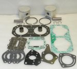 WSM PWC Engine Rebuild Kits Top End Rebuild Kit Kawasaki 800 SX-R 03-11 .25mm Over - 010-843-11