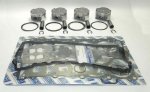 WSM PWC Engine Rebuild Kits Top End Rebuild Kit Kawasaki 1200 STX-12F 03-07 .25mm Over - 010-844-11