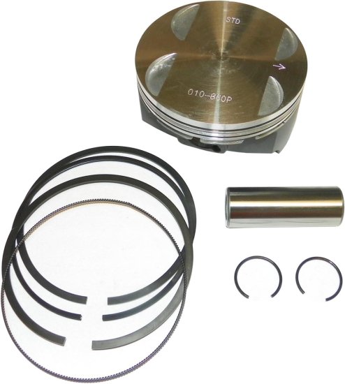 WSM PWC Piston Kits Piston Kit Sea-Doo 1503 / 1630 4-Tec 03-20 / Can-Am 500 / 650 02-05 .5mm Over Platinum - 010-860-05PK