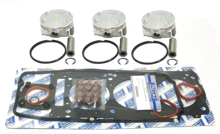 WSM PWC Engine Rebuild Kits Top End Rebuild Kit Sea-Doo 1503 / 1630 4-Tec 03-20 / Can-Am 500 / 650 02-05 .5mm Over Platinum - 010-860-12P