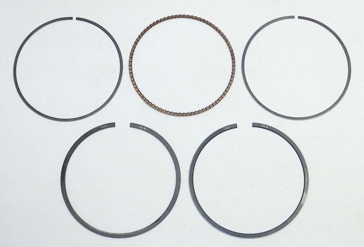 WSM PWC Rings Piston Rings Sea-Doo / Can-Am 900 14-25 .25mm Over - 010-964-04
