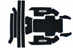 WSM PWCTraction Pads Traction Mat Kawasaki 750 SX / SXi Freestyle 92-02 - 012-101-01BLK
