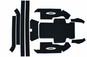 WSM PWCTraction Pads Traction Mat Kawasaki 750 SX / SXi Freestyle 92-02 - 012-101-01BLK