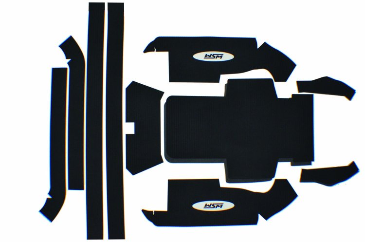WSM PWCTraction Pads Traction Mat Kawasaki 750 SX / SXi Freestyle 92-02 - 012-101-01BLK