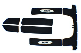WSM PWCTraction Pads Traction Mat Kawasaki 750 SS / XI 92-99 - 012-104BLK
