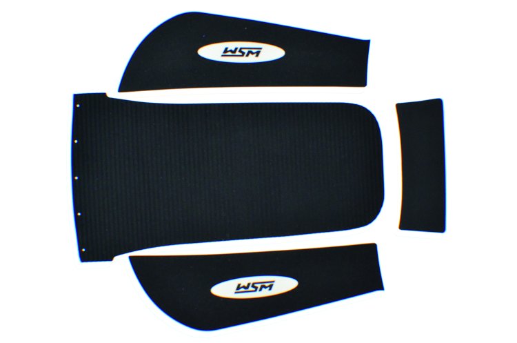 WSM PWCTraction Pads Traction Mat Kawasaki 800 SX-R 03-11 - 012-106BLK