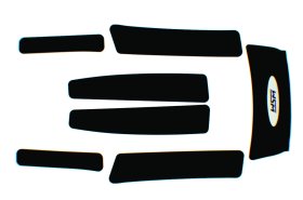 WSM PWCTraction Pads Traction Mat Yamaha 700 / 760 / 1100 Wave Raider 95-97 - 012-210BLK WSM PWCTraction Pads Traction Mat Yamaha 700 / 760 / 1100 Wave Raider 95-97 - 012-210BLK