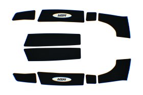 WSM PWCTraction Pads Traction Mat Yamaha 700 / 760 / 1100 95-04 - 012-216BLK