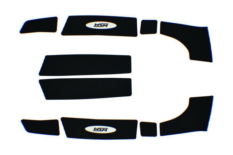 WSM PWCTraction Pads Traction Mat Yamaha 700 / 760 / 1100 95-04 - 012-216BLK