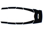 WSM PWCTraction Pads Traction Mat Yamaha 1100 VX 1100 05-09 - 012-219BLK