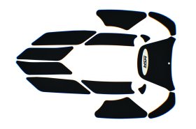 WSM PWCTraction Pads Traction Mat Yamaha 1200 SUV 99-04 - 012-220BLK