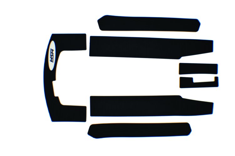 WSM PWCTraction Pads Traction Mat Yamaha 650 / 700 Wave Runner III 94-97 - 012-221BLK