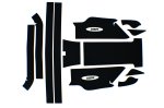 WSM PWCTraction Pads Traction Mat Yamaha 700 Super Jet Freestyle 96-13 - 012-222BLK