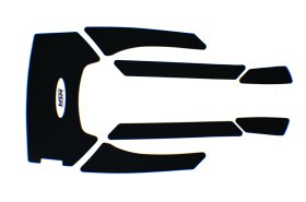 WSM PWCTraction Pads Traction Mat Yamaha 1800 FX HO / SHO 12-18 - 012-223BLK WSM PWCTraction Pads Traction Mat Yamaha 1800 FX HO / SHO 12-18 - 012-223BLK
