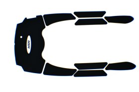 WSM PWCTraction Pads Traction Mat Yamaha 1050 / 1100 / 1800 VX / VXR / VXS 10-16 - 012-224BLK WSM PWCTraction Pads Traction Mat Yamaha 1050 / 1100 / 1800 VX / VXR / VXS 10-16 - 012-224BLK