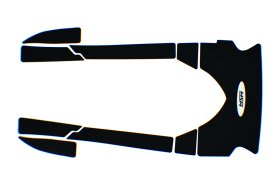 WSM PWCTraction Pads Traction Mat Sea-Doo 720 GTI / GTS 01-05 - 012-306BLK WSM PWCTraction Pads Traction Mat Sea-Doo 720 GTI / GTS 01-05 - 012-306BLK
