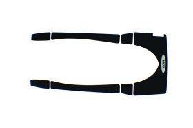 WSM PWCTraction Pads Traction Mat Sea-Doo 1503 RXP 06-11 - 012-309BLK
