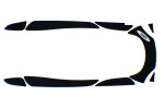 WSM PWCTraction Pads Traction Mat Sea-Doo 1503 GTI / Wake 06-11 - 012-312BLK