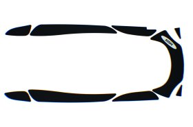 WSM PWCTraction Pads Traction Mat Sea-Doo 1503 GTI / Wake 06-11 - 012-312BLK
