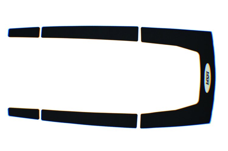 WSM PWCTraction Pads Traction Mat Polaris 650 - 1050 SL / SLX 92-00 - 012-450BLK