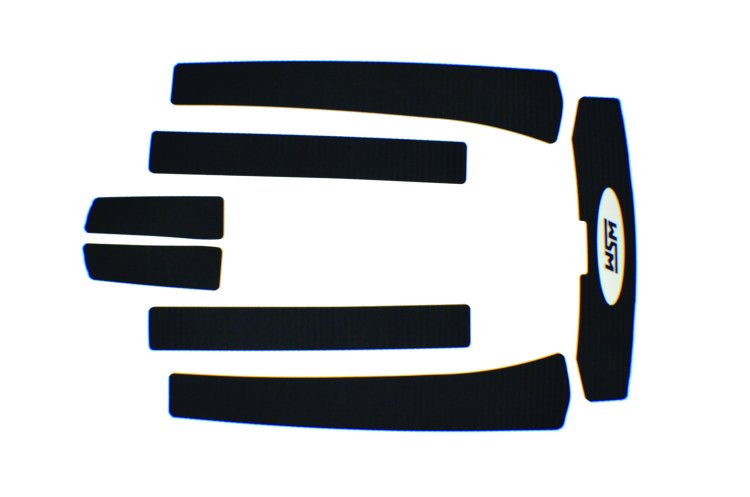 WSM PWCTraction Pads Traction Mat Polaris 700 - 780 / 1050 94-99 - 012-452BLK