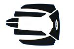 WSM PWCTraction Pads Traction Mat Polaris 700 - 1200 Virage / Freedom 00-04 - 012-453BLK
