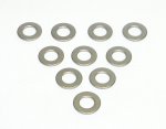 WSM PWC Hardware Washer Flat 8mm Stainless - Pack Of 10 - 014-402