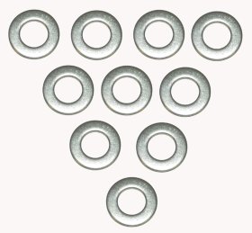 WSM PWC Hardware Washer Flat 10mm Stainless - Pack Of 10 - 014-403 WSM PWC Hardware Washer Flat 10mm Stainless - Pack Of 10 - 014-403