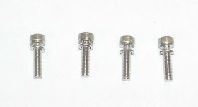 WSM Off Road Carb. Kits Carburetor Float Bowl Screw Set 4x16mm - 014-416