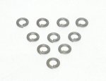 WSM PWC Hardware Washer Lock 5mm Stainless - Pack Of 10 - 014-500