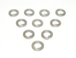 WSM PWC Hardware Washer Lock 10mm Stainless - Pack Of 10 - 014-503