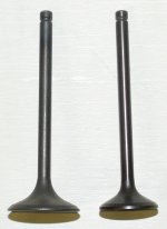 WSM Off Road Valves Engine Valve Kit Honda 200 ATC / TRX 86-97 - 017-015