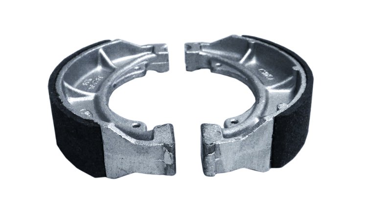 WSM Off Road Brake Pads Brake Shoes Rear Kawasaki 110 - 185 KLT / Mojave 84-88 - 09-2306E
