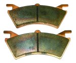 WSM Off Road Brake Pads Brake Pads Rear Polaris 500 Big Boss / Sportsman 6X6 00-01 - 09-5508JL