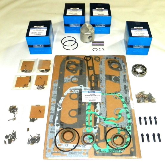 WSM MAR Engine Rebuild Kits Powerhead Rebuild Kit Mercury / Mariner 20 - 50 Hp Cross Flow 72-97 Standard - 100-05-10