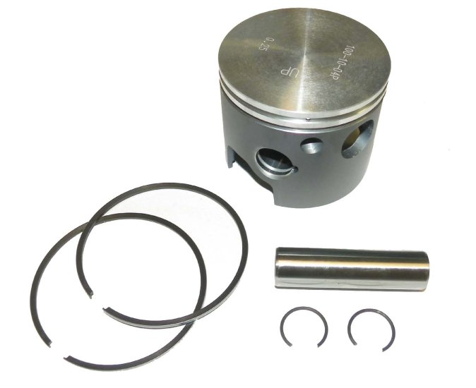 WSM MAR Piston Kits Piston Kit Mercury / Mariner 150 - 225 Hp 2.4L Steel Hole Port Standard - 100-10PK