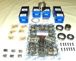 WSM MAR Engine Rebuild Kits Powerhead Rebuild Kit Johnson / Evinrude V6 Cross Flow 77-91 Standard - 100-110-30