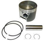 WSM MAR Piston Kits Piston Kit Johnson / Evinrude 200 - 250 Hp 6 Cylinder 93-01 Port Standard - 100-125PK