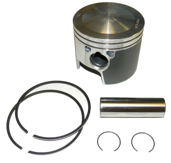 WSM MAR Piston Kits Piston Kit Johnson / Evinrude 200 - 250 Hp 6 Cylinder 93-01 Port Standard - 100-125PK