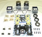 WSM MAR Engine Rebuild Kits Powerhead Rebuild Kit Johnson / Evinrude 90 - 115 Hp 4 Cylinder Ficht Standard - 100-133-10