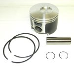 WSM MAR Piston Kits Piston Kit Johnson / Evinrude 200 - 250 Hp Ficht 00-05 Port .020 Over - 100-134-05PK