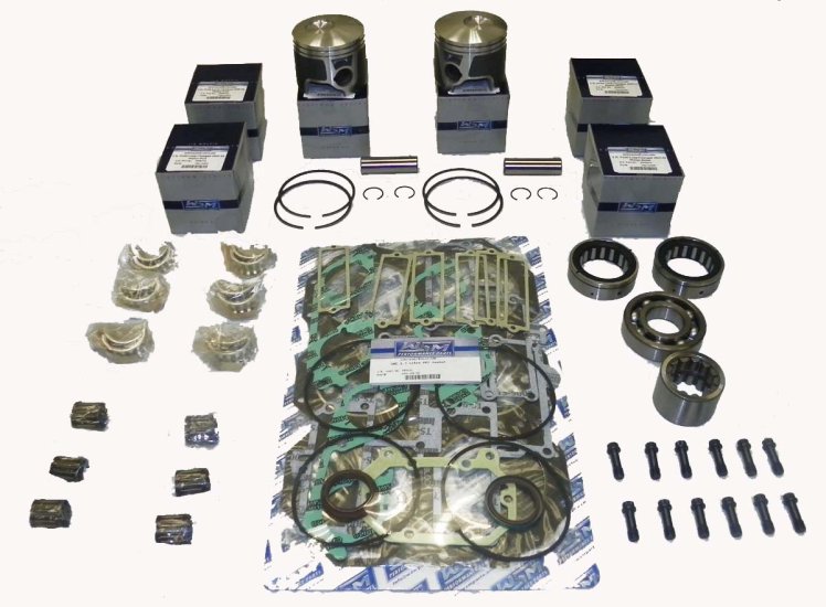 WSM MAR Engine Rebuild Kits Powerhead Rebuild Kit Johnson / Evinrude 200 - 250 Hp Ficht 00-05 Standard - 100-134-10