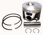 WSM MAR Piston Kits Piston Kit Johnson / Evinrude 200 - 250 Hp 3.3L E-Tec 04-14 Starboard .020 Over - 100-136-05SK
