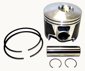WSM MAR Piston Kits Piston Kit Johnson / Evinrude 200 - 250 Hp 3.3L E-Tec 04-14 Port .030 Over - 100-136-06PK