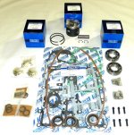 WSM MAR Engine Rebuild Kits Powerhead Rebuild Kit Mercury / Mariner 50 / 60 Hp 3 Cylinder Cross Flow 84-90 Standard - 100-15-10