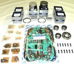 WSM MAR Engine Rebuild Kits Powerhead Rebuild Kit Mercury / Mariner 105 - 240 Hp 6 Cylinder 2.5L 90-05 Standard - 100-20-10