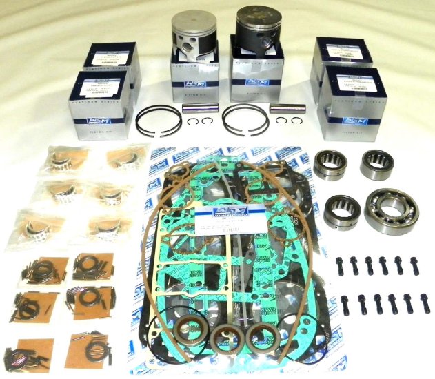 WSM MAR Engine Rebuild Kits Powerhead Rebuild Kit Mercury / Mariner 105 - 240 Hp 6 Cylinder 2.5L 90-05 Standard - 100-20-10