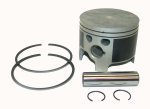 WSM MAR Piston Kits Piston Kit Mercury / Mariner 175 - 250 Hp 2.5L Sport Jet 97-06 Port .015 Over - 100-21-045PK