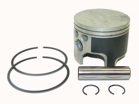 WSM MAR Piston Kits Piston Kit Mercury / Mariner 175 - 250 Hp 2.5L Sport Jet 97-06 Starboard .020 Over - 100-21-05SK