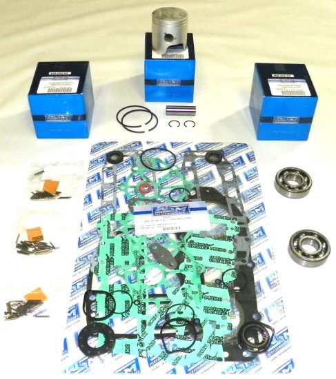 WSM MAR Engine Rebuild Kits Powerhead Rebuild Kit Yamaha 40 / 50 Hp 3 Cylinder 84-94 Standard - 100-252-10